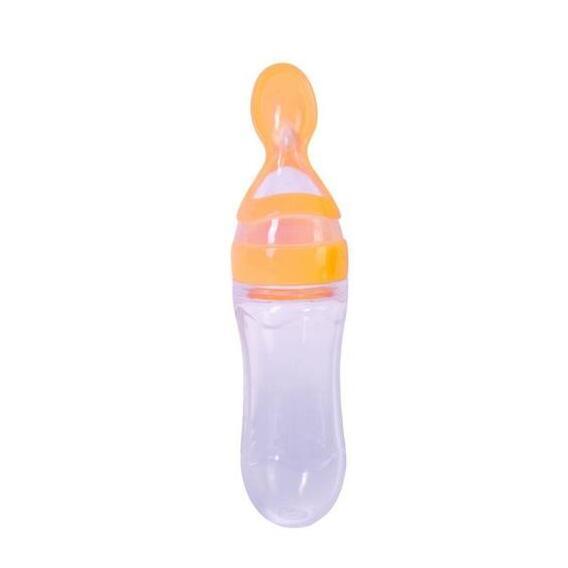 Silicone Nursing Bottle and Spoon – Smooth Feeding Transition for Your Baby