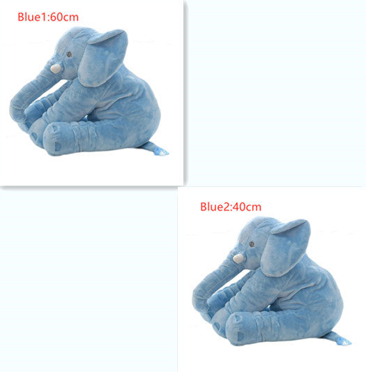 Elephant Plush Pillow – Baby Sleep Comfort Toy