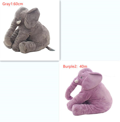 Elephant Plush Pillow – Baby Sleep Comfort Toy