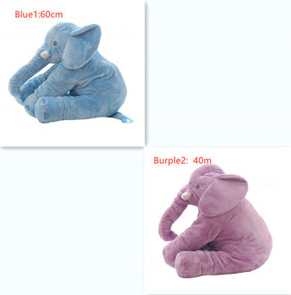 Elephant Plush Pillow – Baby Sleep Comfort Toy