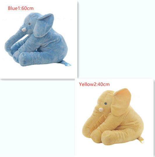 Elephant Plush Pillow – Baby Sleep Comfort Toy