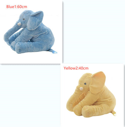 Elephant Plush Pillow – Baby Sleep Comfort Toy