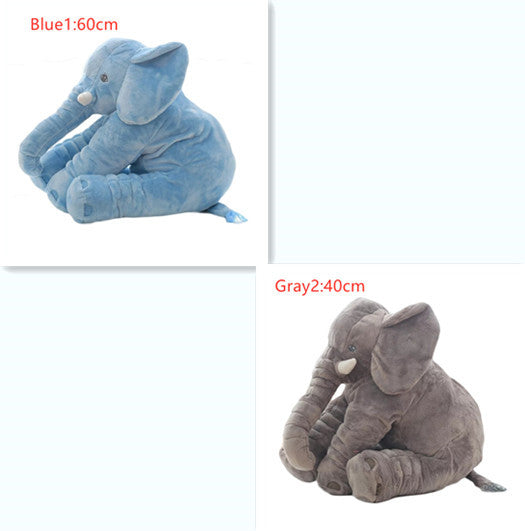 Elephant Plush Pillow – Baby Sleep Comfort Toy