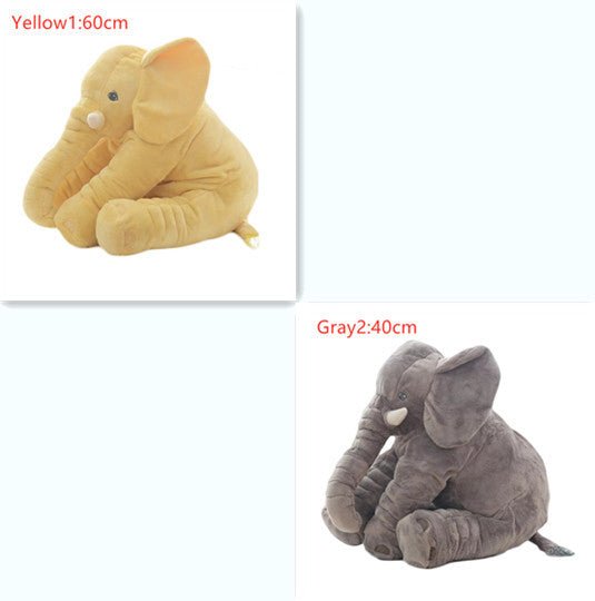 Elephant Plush Pillow – Baby Sleep Comfort Toy