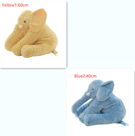 Elephant Plush Pillow – Baby Sleep Comfort Toy