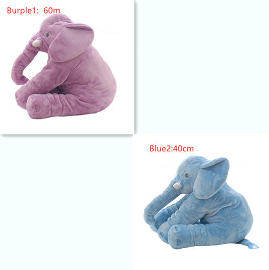 Elephant Plush Pillow – Baby Sleep Comfort Toy