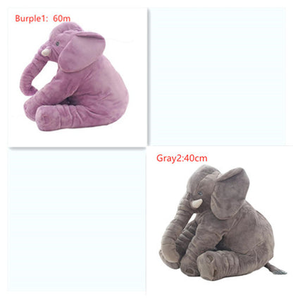 Elephant Plush Pillow – Baby Sleep Comfort Toy