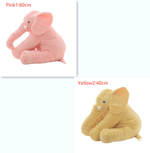 Elephant Plush Pillow – Baby Sleep Comfort Toy