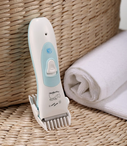 Baby Electric Hair Clipper – USB Rechargeable Waterproof Hair Trimmer for Infants