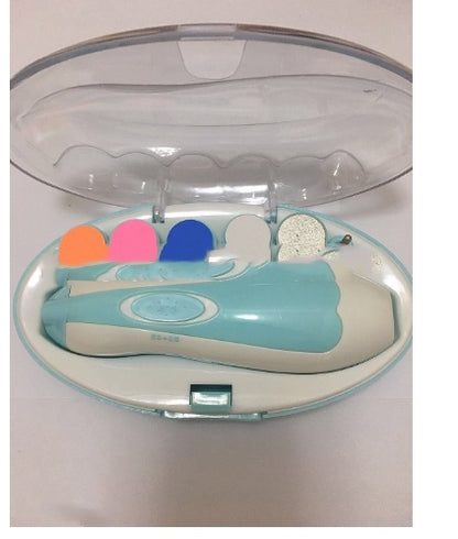 Multifunctional Baby Nail Polisher Manicure Kit – Safe, Quiet, and Convenient for Baby’s Nail Care