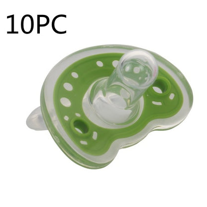 Soft Liquid Silicone Pacifier for Babies - BPA-Free, Two-Color Design, Newborn Comfort Soother