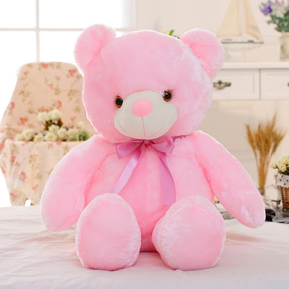 Colorful LED Teddy Bear Plush – Light-Up Plush Toy for Kids