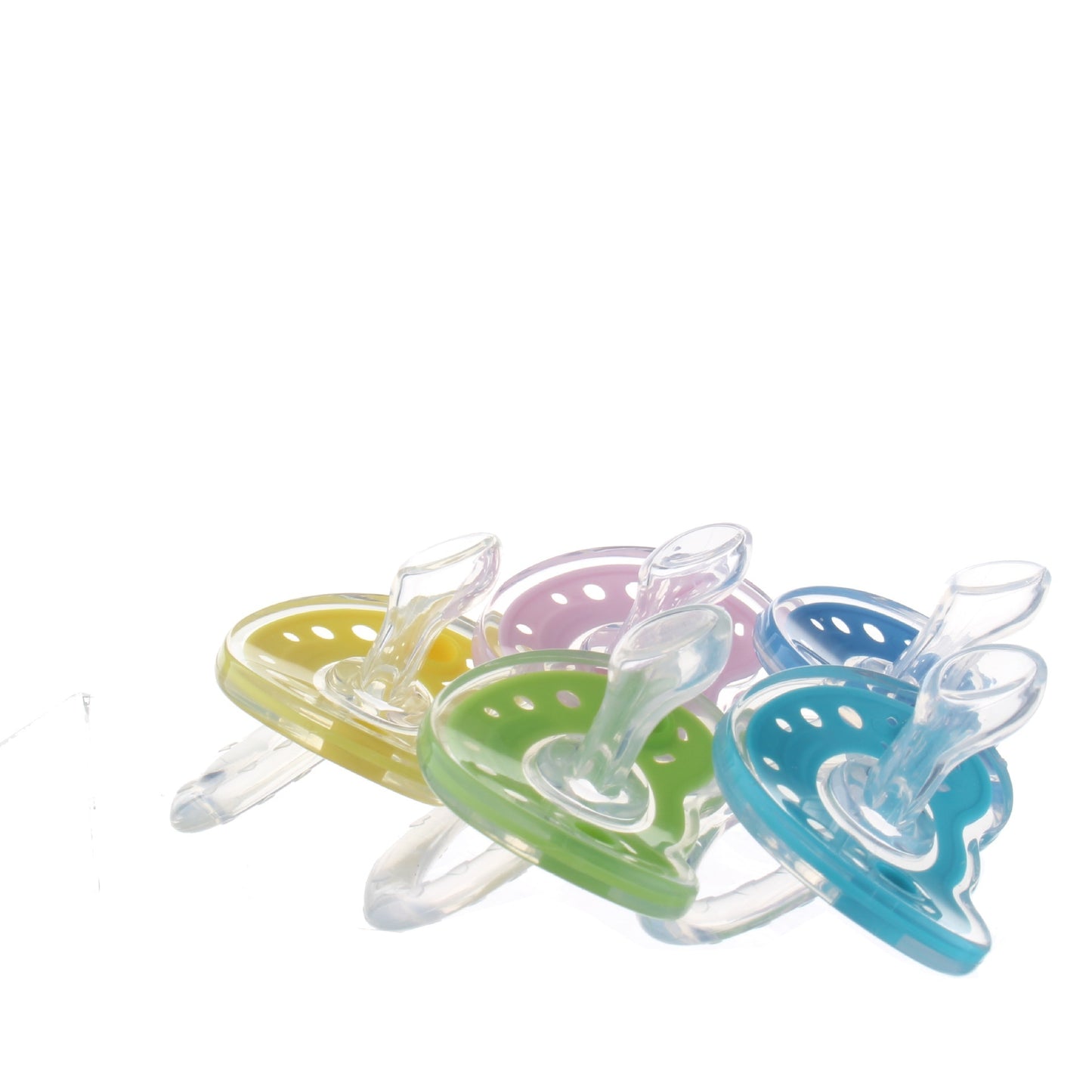 Soft Liquid Silicone Pacifier for Babies - BPA-Free, Two-Color Design, Newborn Comfort Soother