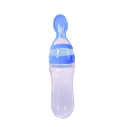 Silicone Nursing Bottle and Spoon – Smooth Feeding Transition for Your Baby