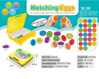 Montessori Egg Shape Matching Toy – Fun Learning for Kids