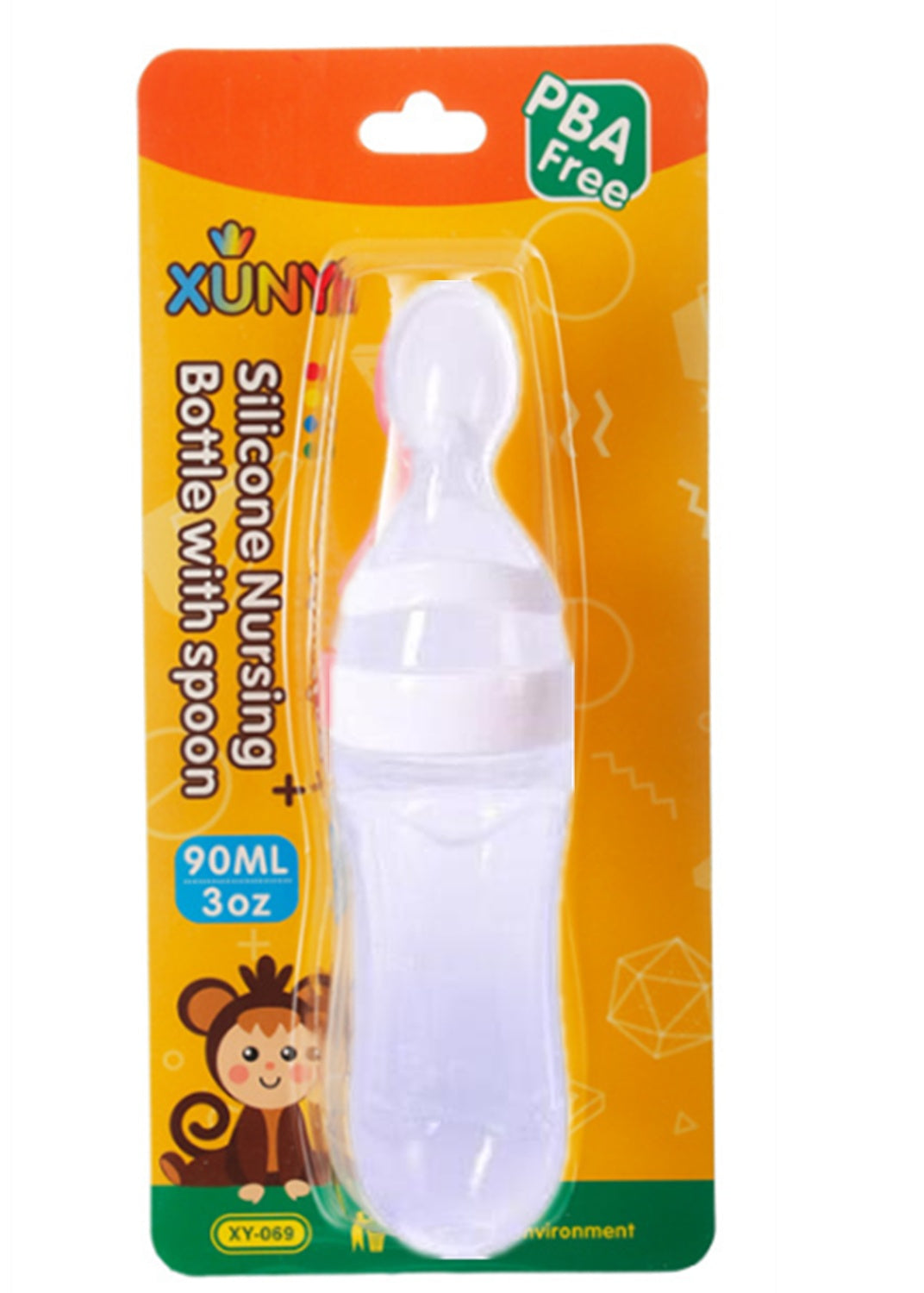 Silicone Nursing Bottle and Spoon – Smooth Feeding Transition for Your Baby