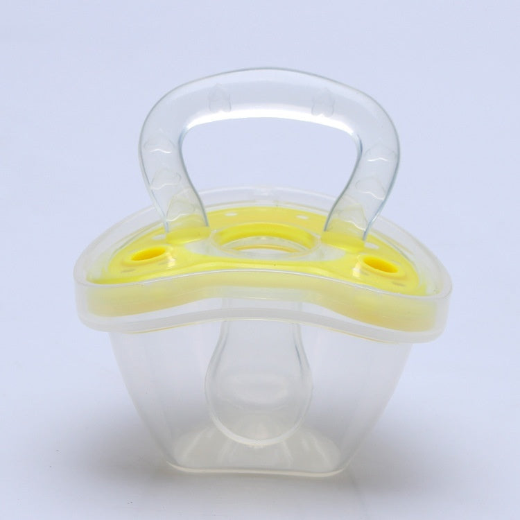 Soft Liquid Silicone Pacifier for Babies - BPA-Free, Two-Color Design, Newborn Comfort Soother