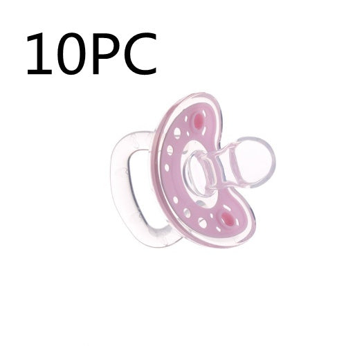 Soft Liquid Silicone Pacifier for Babies - BPA-Free, Two-Color Design, Newborn Comfort Soother